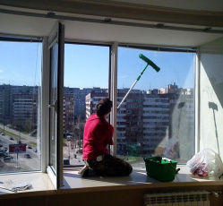 Мытье окон в однокомнатной квартире Реутов